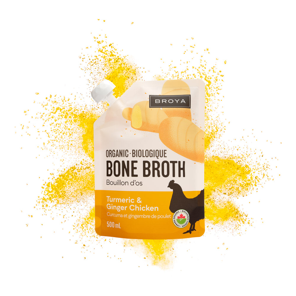 Turmeric & Ginger Chicken Bone Broth