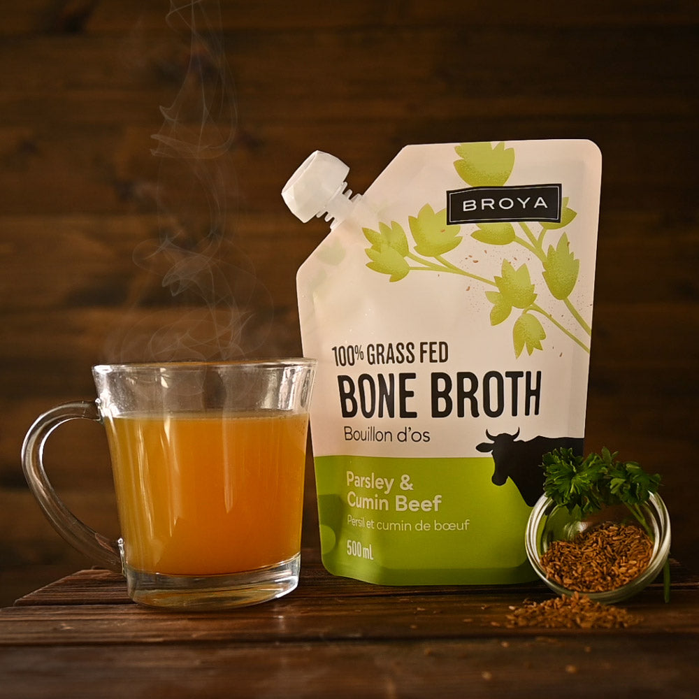 Parsley & Cumin Beef Bone Broth
