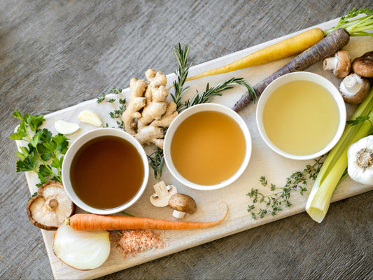 Bone broth for gut and mental health benefits
