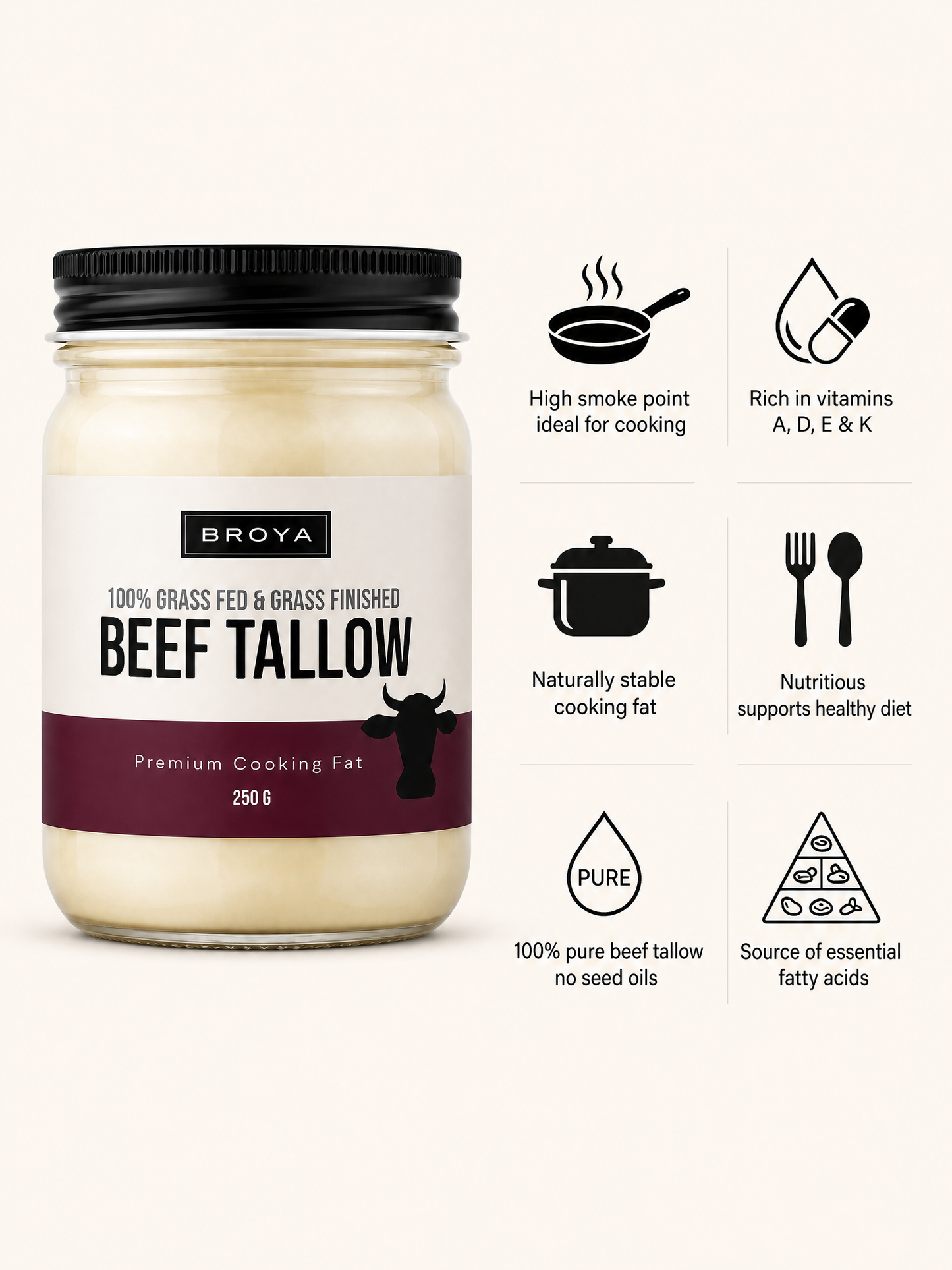 Tallow Cooking Oil